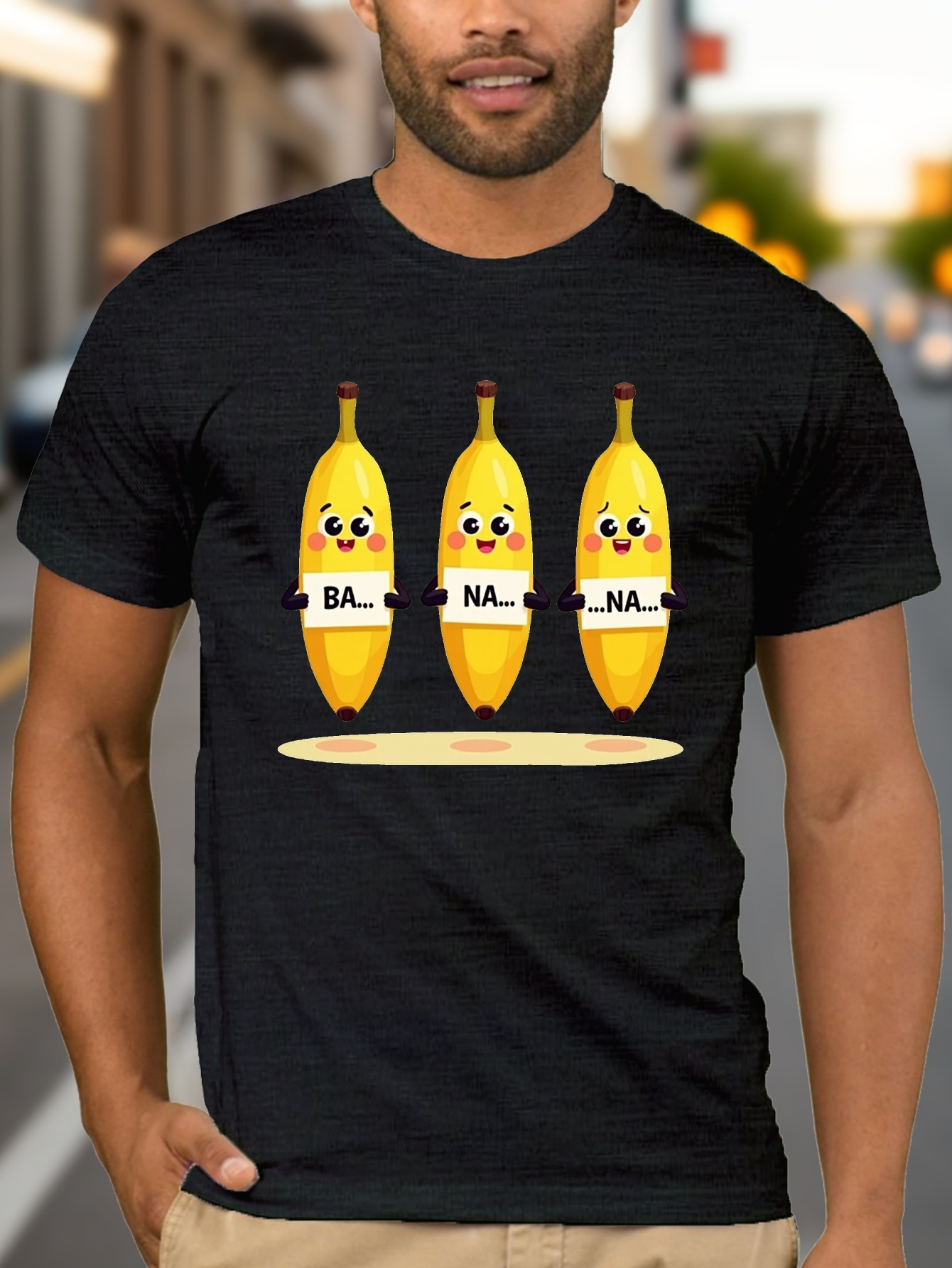 Funny Banana Halloween Graphic - Tee Graphic Print บทวิจารณ์และราคา