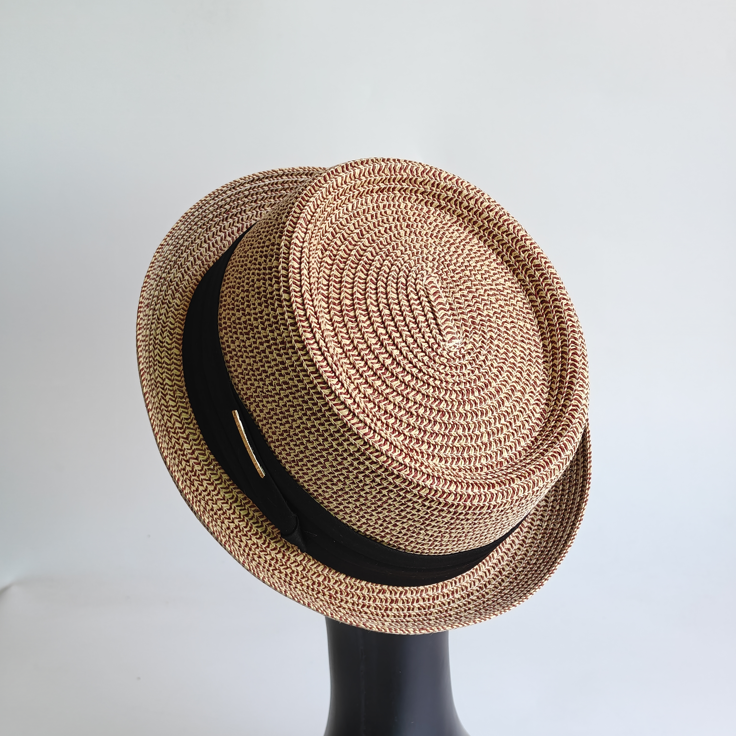 Classic Vintage British porkpi - Bucket Hat Straw บทวิจารณ์และราคา
