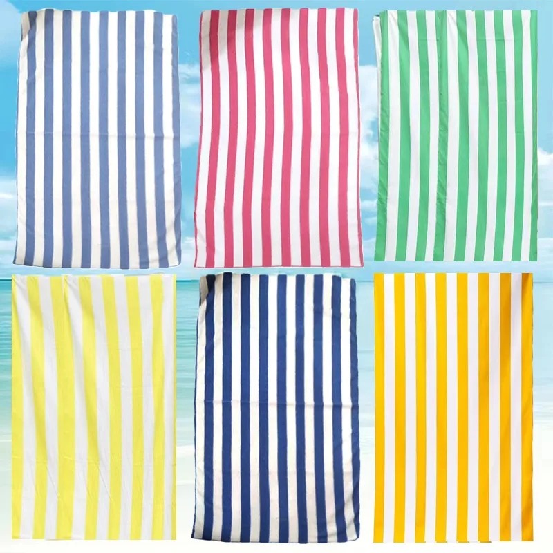 Quick Dry Absorbent Beach Towe - Beach Towel Large บทวิจารณ์และราคา