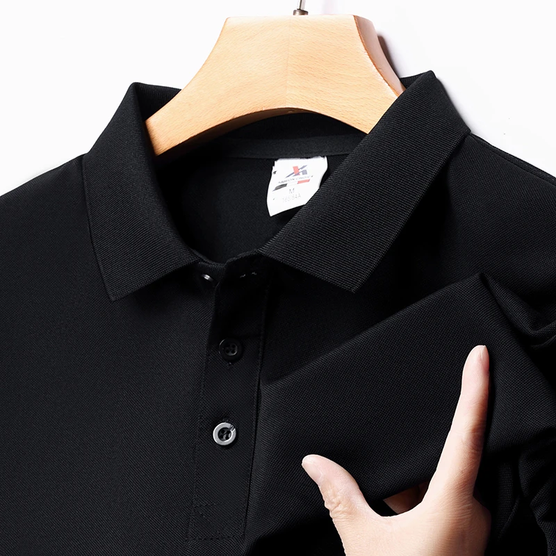 Men's Fashion Solid Short Slee - Polo Shirt Pique บทวิจารณ์และราคา