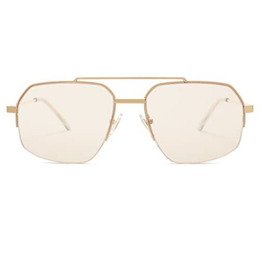SOJOS Trendy Aviator Sunglasse - Sunglasses Aviator Polarized บทวิจารณ์และราคา