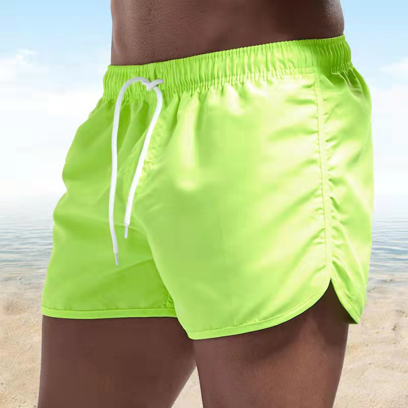 Men's 2026 Solid Drawstring Br - Trunks Board Surf บทวิจารณ์และราคา