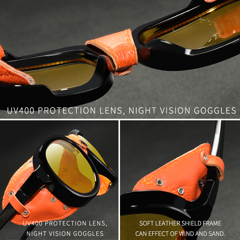KDEAM Pilot Sunglasses Steampu - Sunglasses Aviator Polarized บทวิจารณ์และราคา