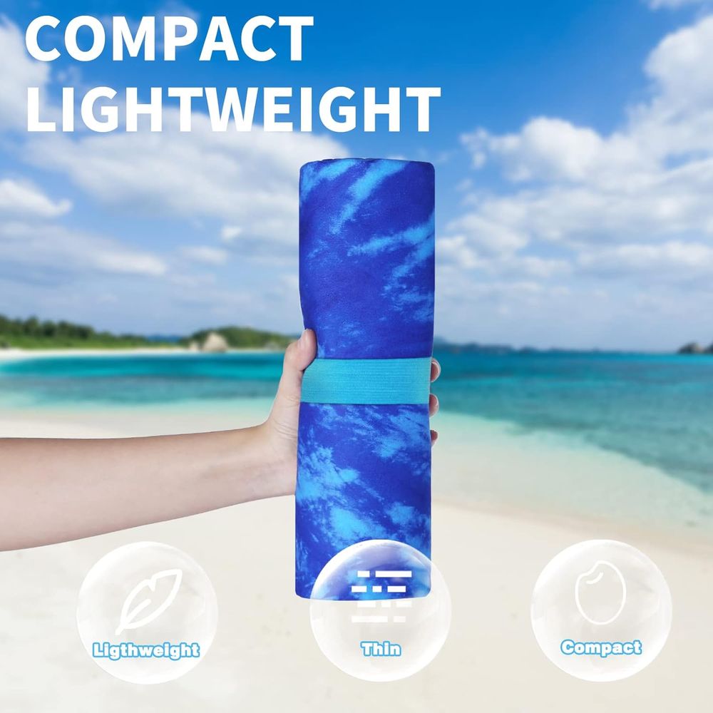 Lightweight Oversized 71x32 Be - Beach Towel Large บทวิจารณ์และราคา