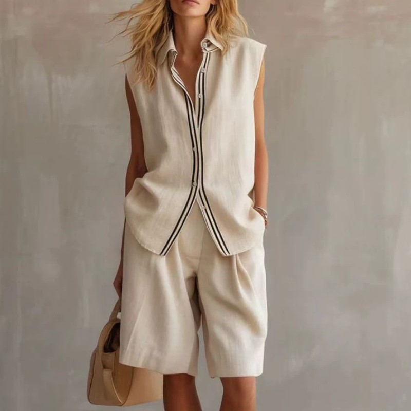 Summer Fashion Solid Linen Ble - Linen Shirt Breathable บทวิจารณ์และราคา