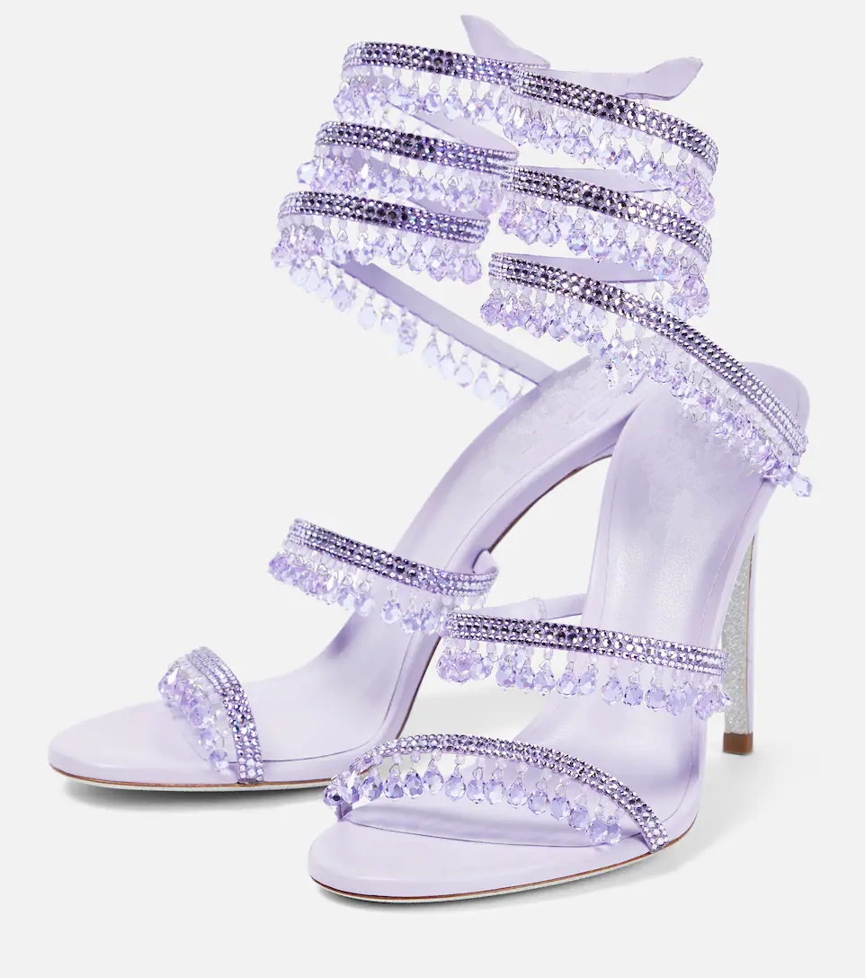 Sexy Green Crystal Fringe Stil - Casual Sandal Leather บทวิจารณ์และราคา