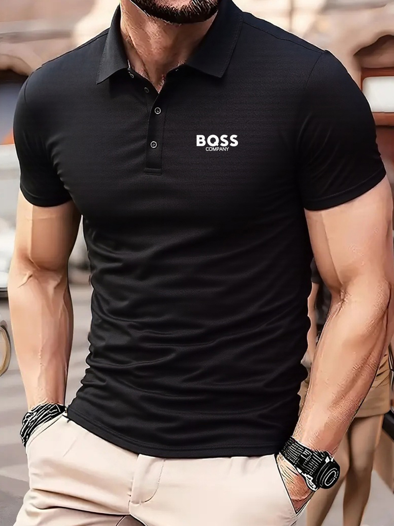 1-Pack Men's Summer Short Slee - Polo Shirt Pique บทวิจารณ์และราคา