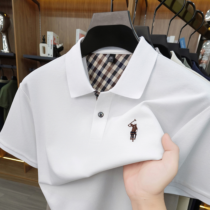 Designer brand men's polo shir - Polo Shirt Pique บทวิจารณ์และราคา