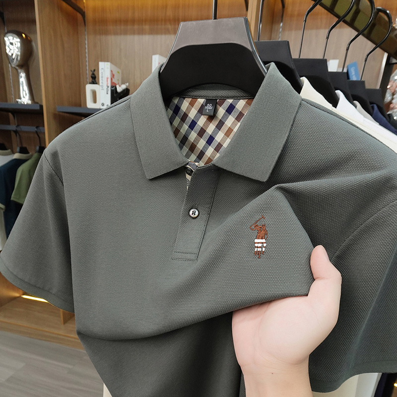 Designer brand men's polo shir - Polo Shirt Pique บทวิจารณ์และราคา