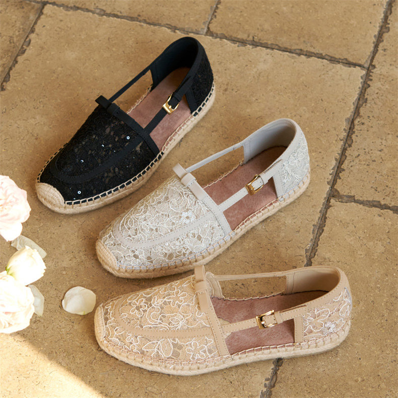 J&M Women Loafers Korean Flora - Espadrille Slip On บทวิจารณ์และราคา