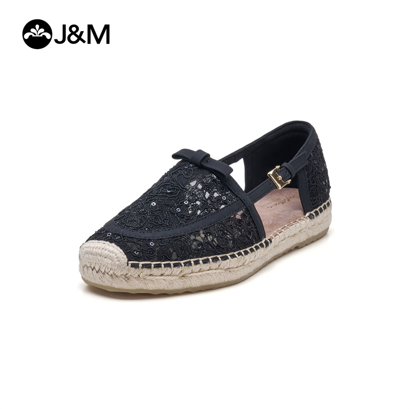 J&M Women Loafers Korean Flora - Espadrille Slip On บทวิจารณ์และราคา