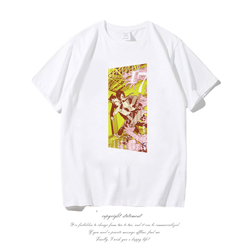 Chainsaw Man Power  Graphic T  - Tee Graphic Print บทวิจารณ์และราคา