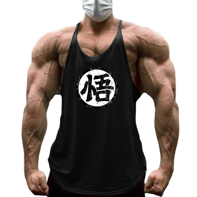 Gym Fitness Bodybuilding Suspe - Tank Top Muscle บทวิจารณ์และราคา