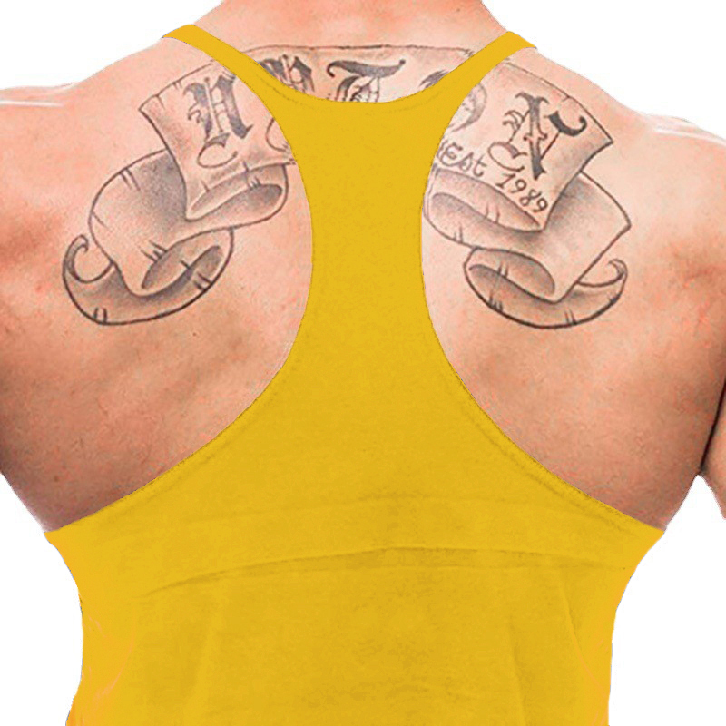 Gym Fitness Bodybuilding Suspe - Tank Top Muscle บทวิจารณ์และราคา
