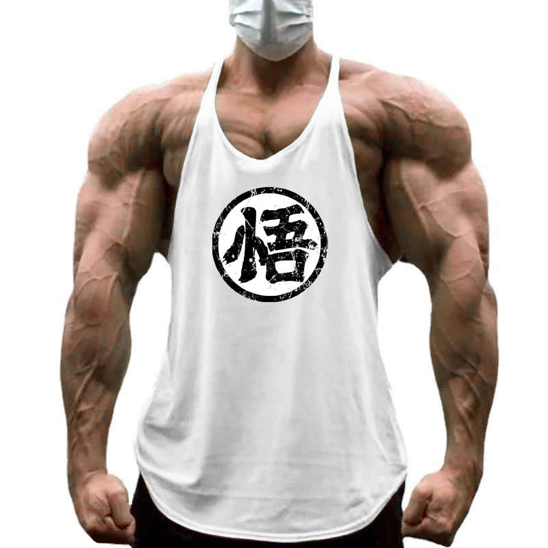 Gym Fitness Bodybuilding Suspe - Tank Top Muscle บทวิจารณ์และราคา