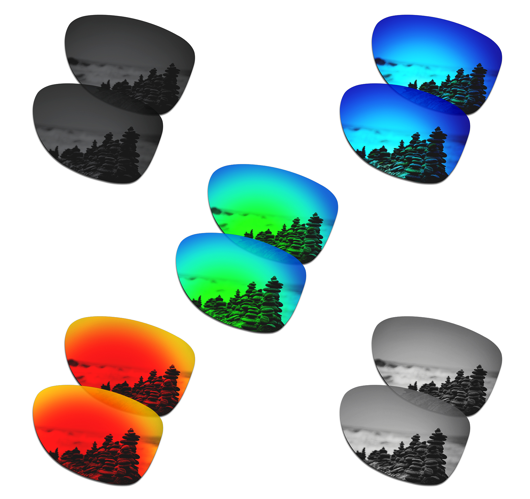 SmartVLT Polarized Replacement - Sunglasses Aviator Polarized บทวิจารณ์และราคา