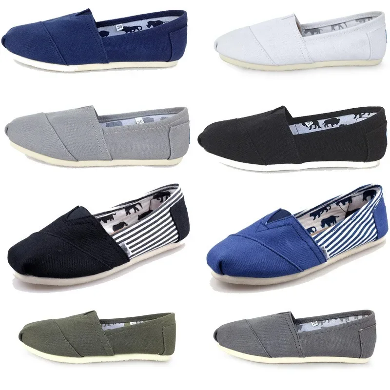 Summer Blue Loafers Men Classi - Espadrille Slip On บทวิจารณ์และราคา
