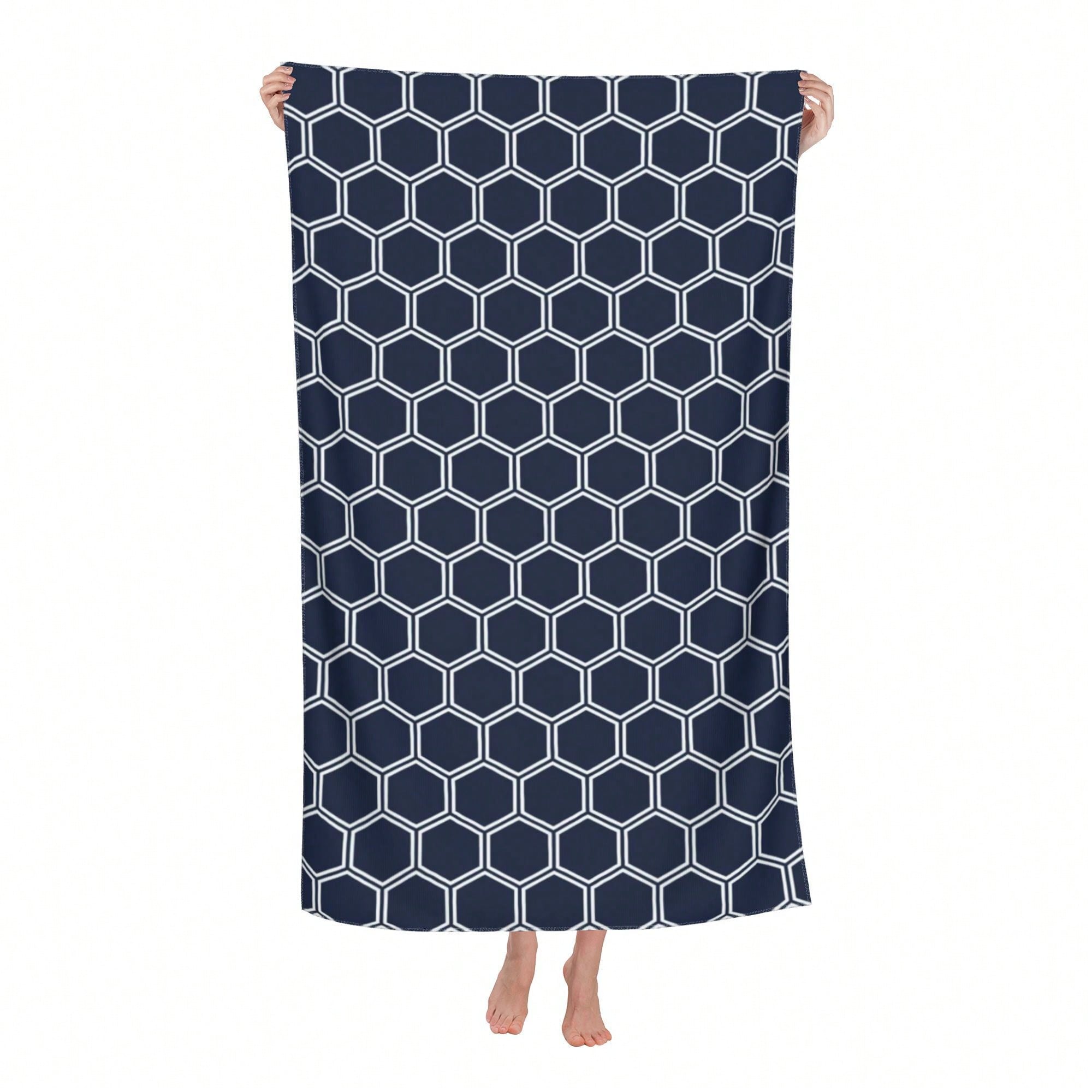 Geometric Pattern Cla1ssic StY - Beach Towel Large บทวิจารณ์และราคา