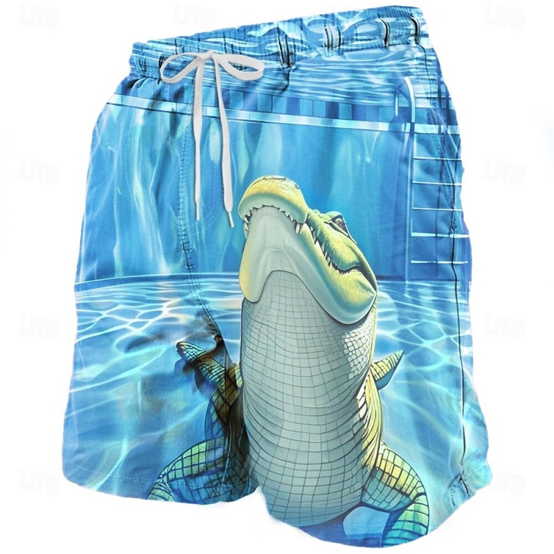 3D Printed Cool Fish Shark Sho - Trunks Board Surf บทวิจารณ์และราคา