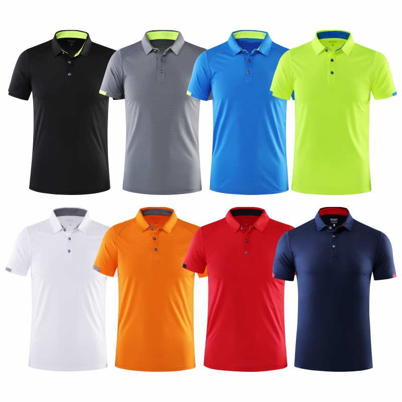 Quick Dry Sports POLO Shirt Fi - Shirt Camp Collar บทวิจารณ์และราคา