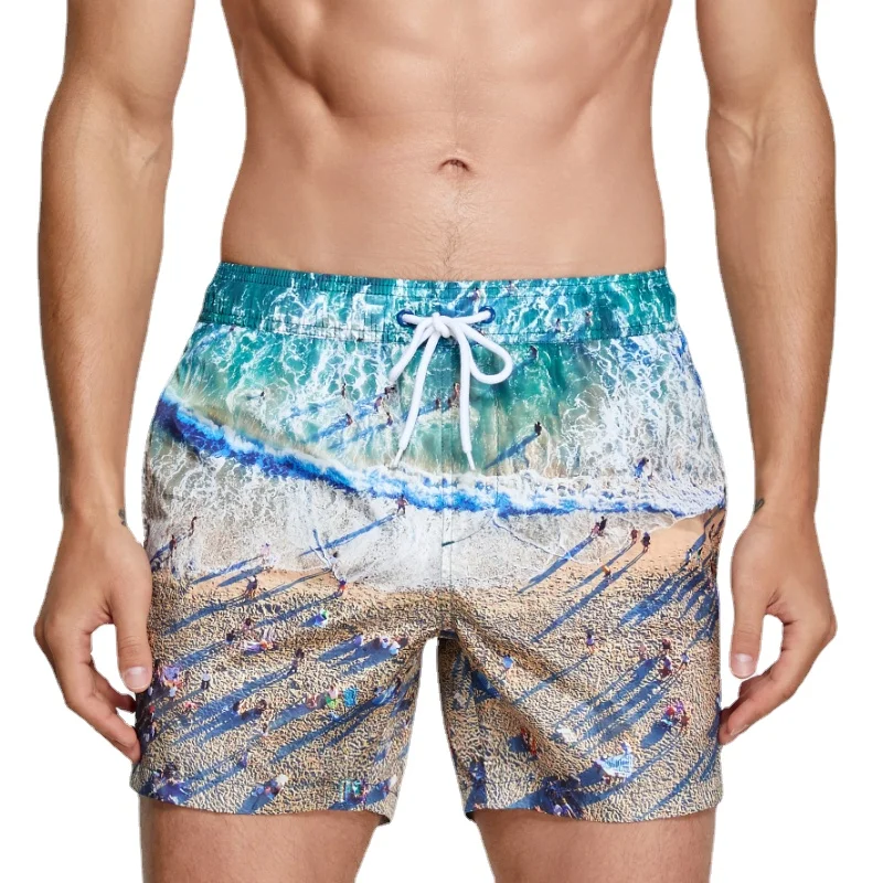 Seobean Swimsuit Man Short Swi - Trunks Board Surf บทวิจารณ์และราคา