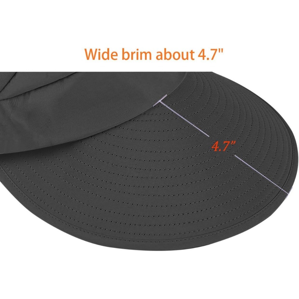 Sun Hats for Women Wide Brim U - Packable Hat Nylon บทวิจารณ์และราคา