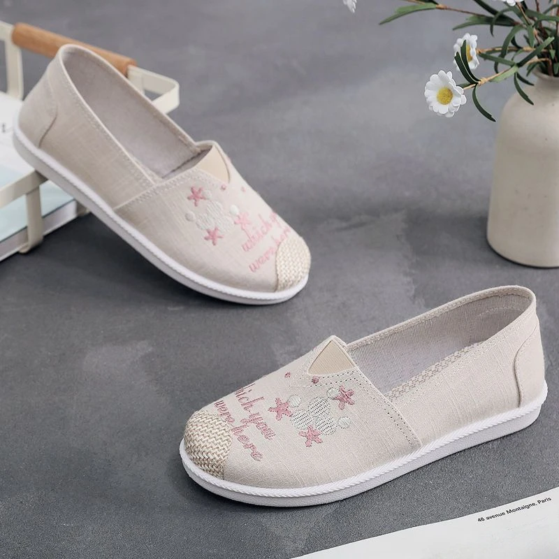 Kawaii Slip on Round Toe Cute  - Espadrille Slip On บทวิจารณ์และราคา