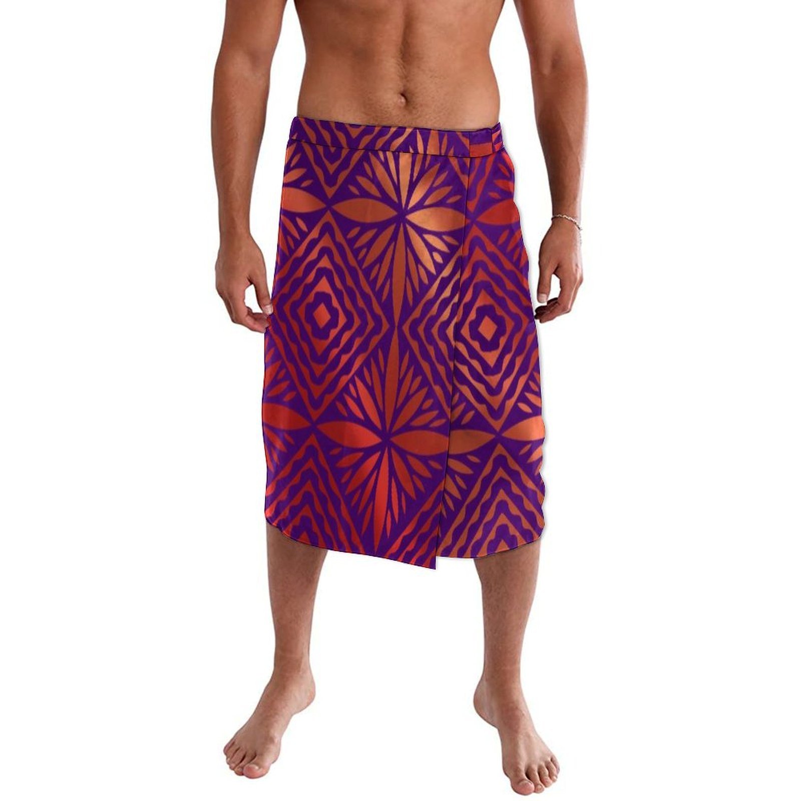 New Polynesian Samoa Fiji Beac - Sarong Men Wrap บทวิจารณ์และราคา