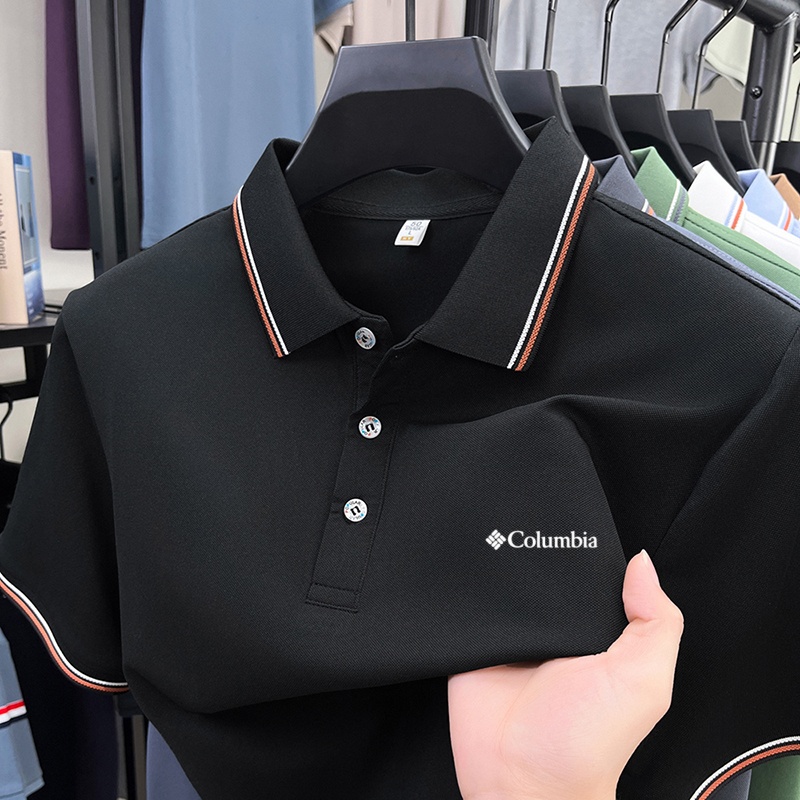 Summer men's new lapel short s - Polo Shirt Pique บทวิจารณ์และราคา