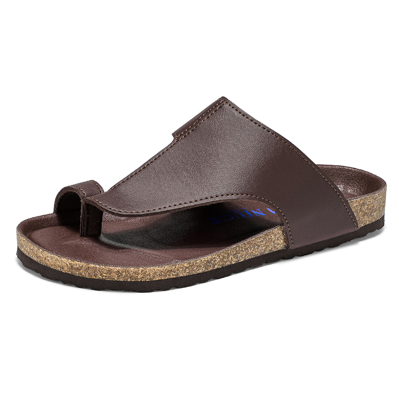 Summer Plus Big Size 48 49 Cor - Flip Flop Leather Men บทวิจารณ์และราคา