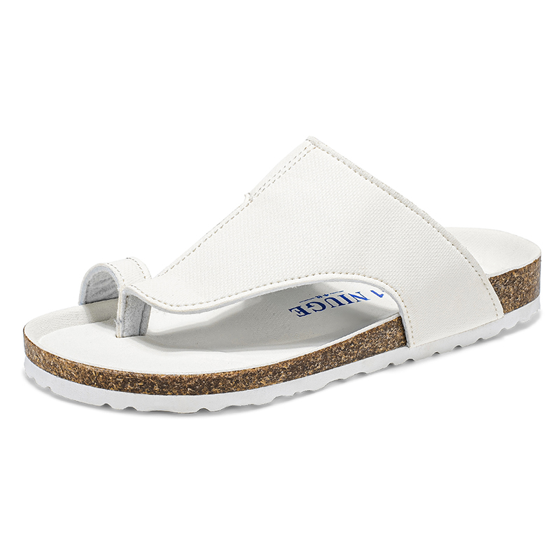 Summer Plus Big Size 48 49 Cor - Flip Flop Leather Men บทวิจารณ์และราคา