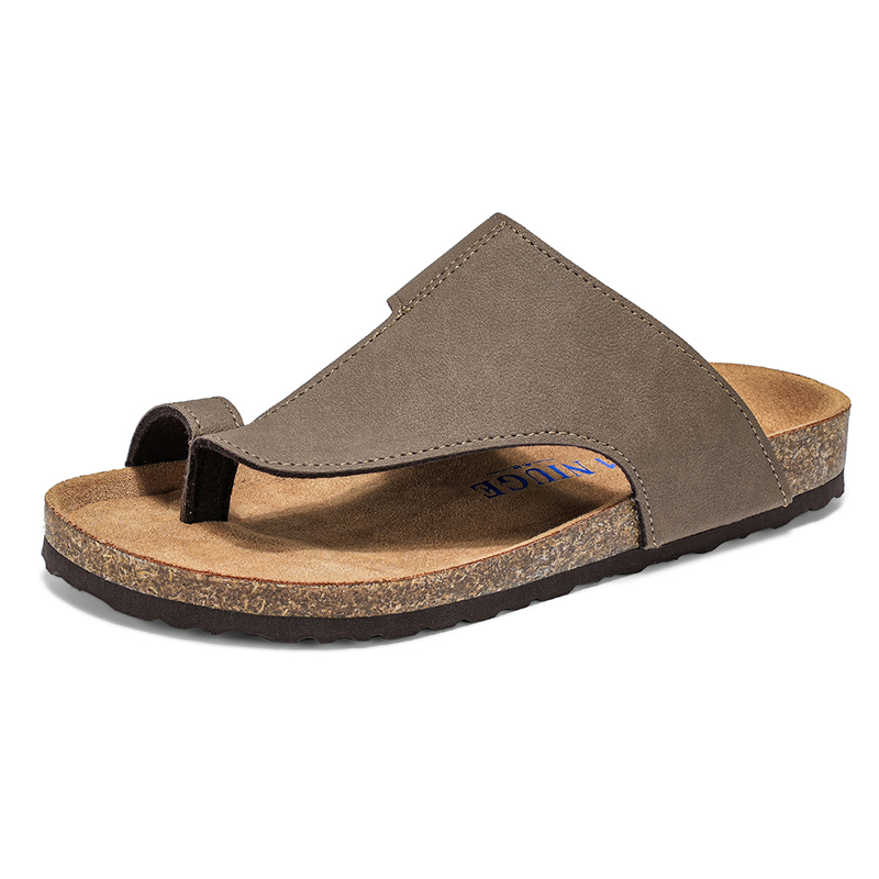 Summer Plus Big Size 48 49 Cor - Flip Flop Leather Men บทวิจารณ์และราคา