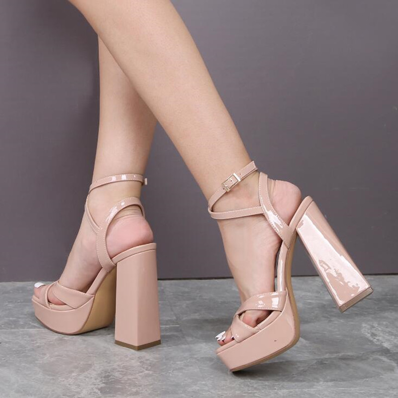 2025 NEW Summer Nightclub Wome - Casual Sandal Leather บทวิจารณ์และราคา