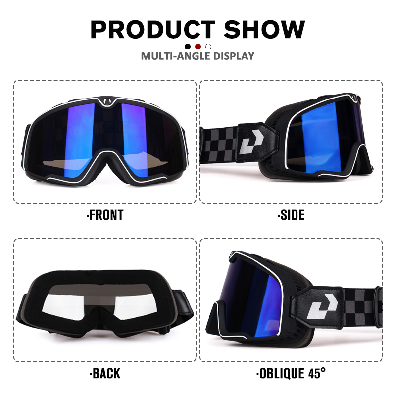 Bicycle Goggles Leather Windsh - Sunglass Retainer Cord บทวิจารณ์และราคา