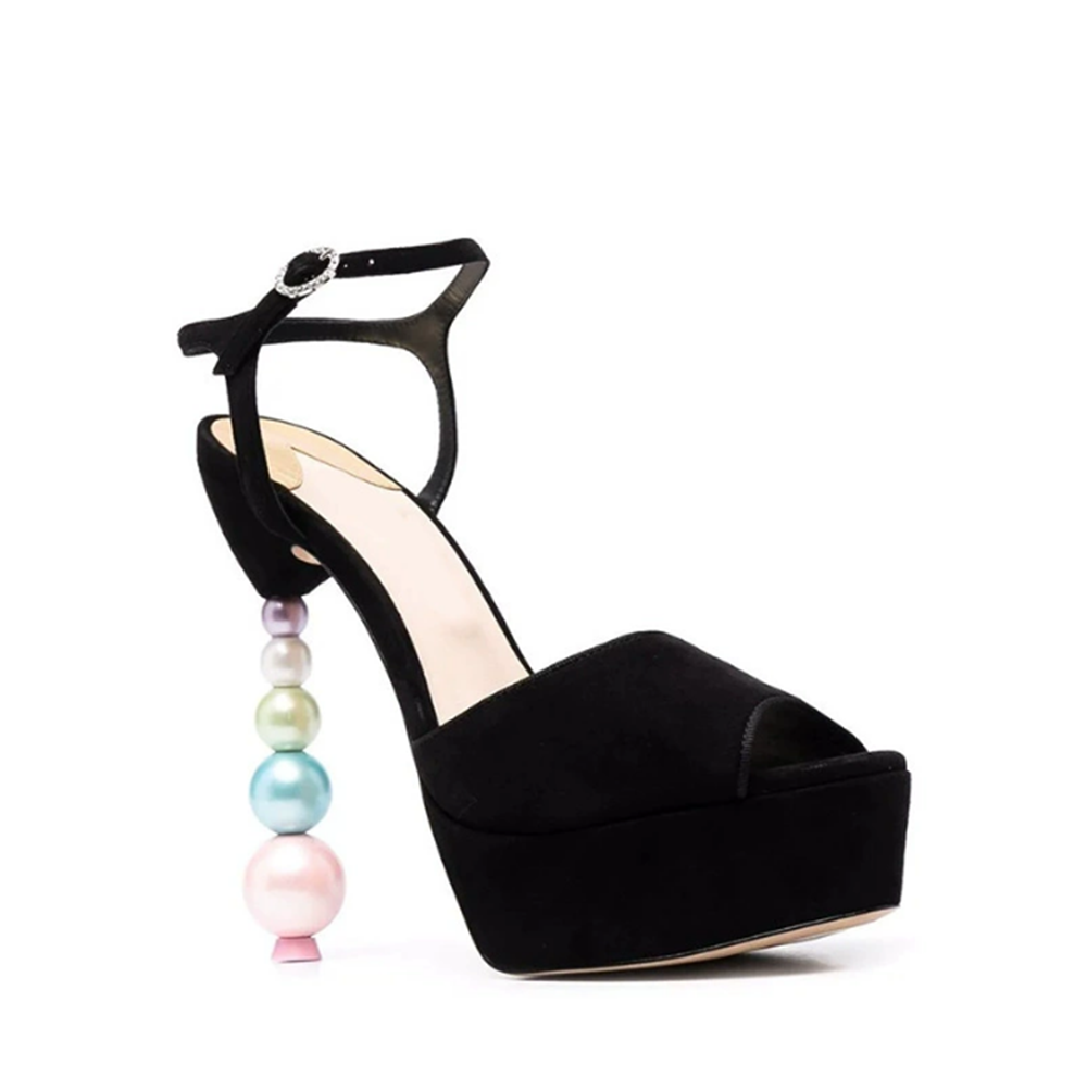 Sweet Pastel Leather Platform  - Casual Sandal Leather บทวิจารณ์และราคา