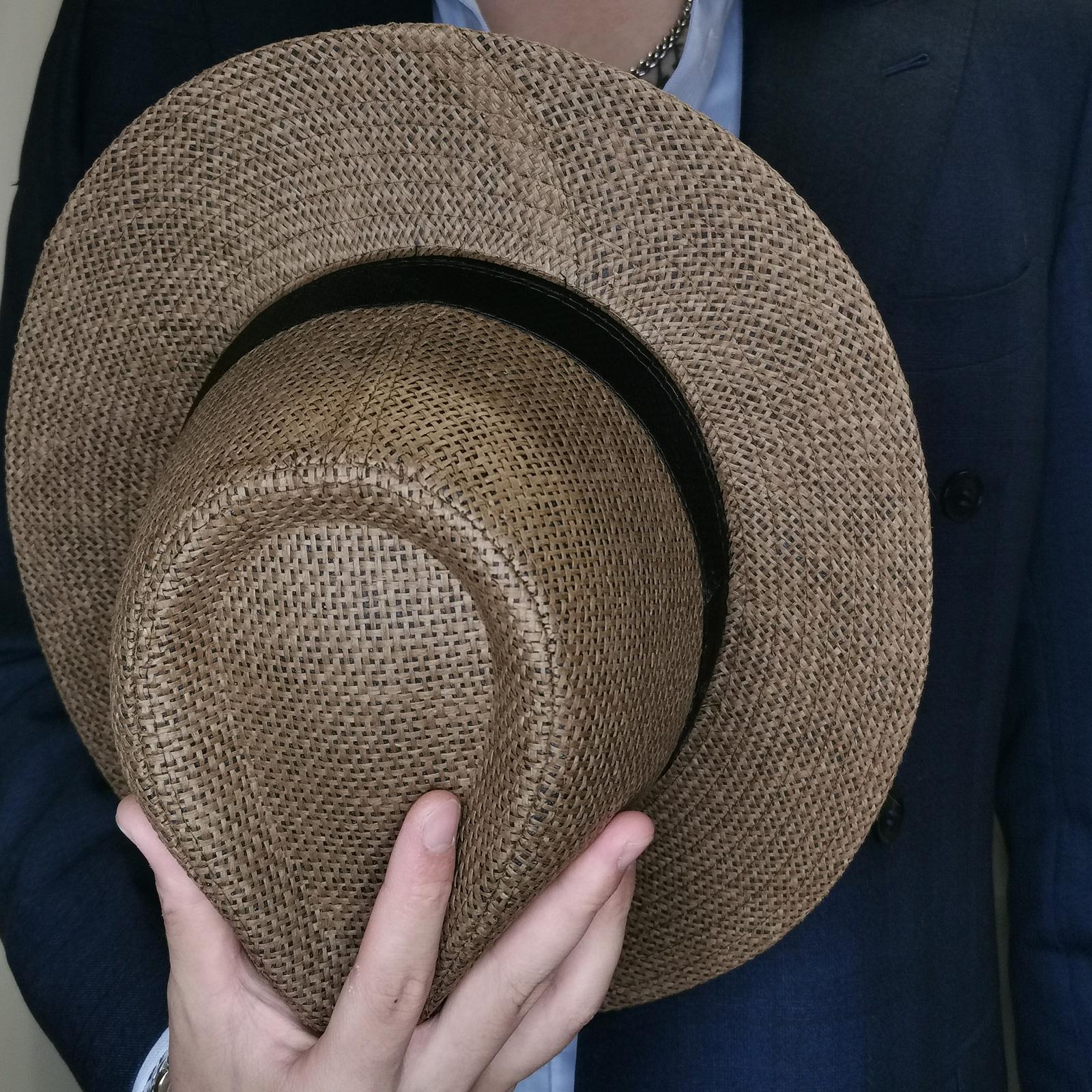 Men Summer Panama Straw Hat Na - Bucket Hat Straw บทวิจารณ์และราคา
