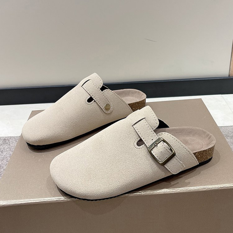 Classic Beach Shoes Men's Sued - Flip Flop Leather Men บทวิจารณ์และราคา