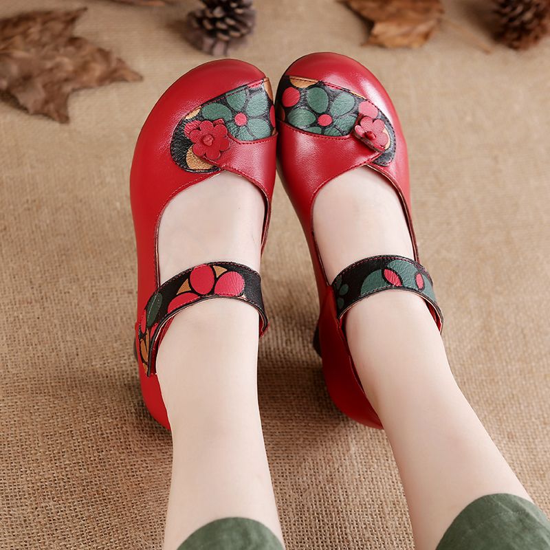 Wedges women luxury high quali - Casual Sandal Leather บทวิจารณ์และราคา