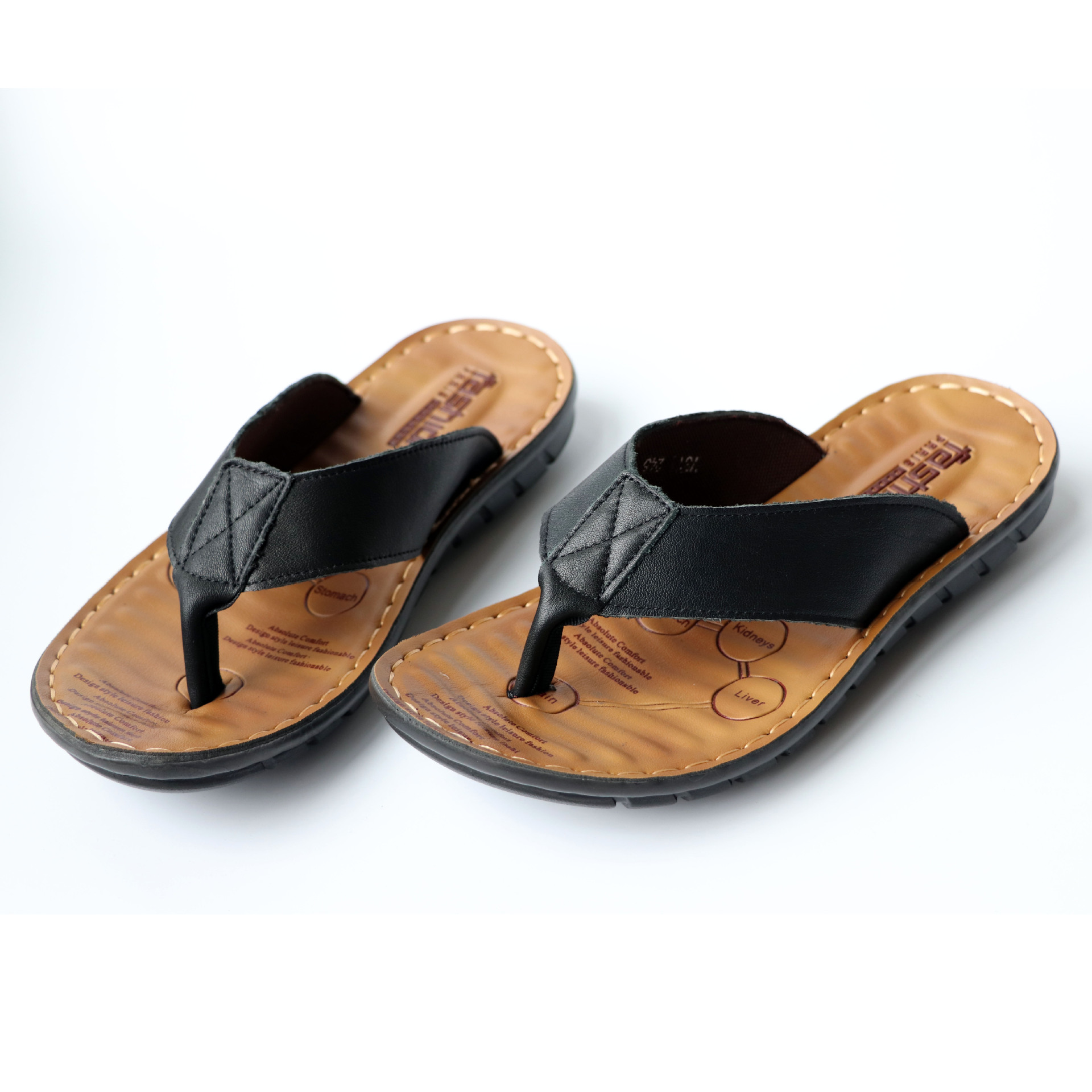 2026 Shoes Leather Men's Flip  - Flip Flop Leather Men บทวิจารณ์และราคา