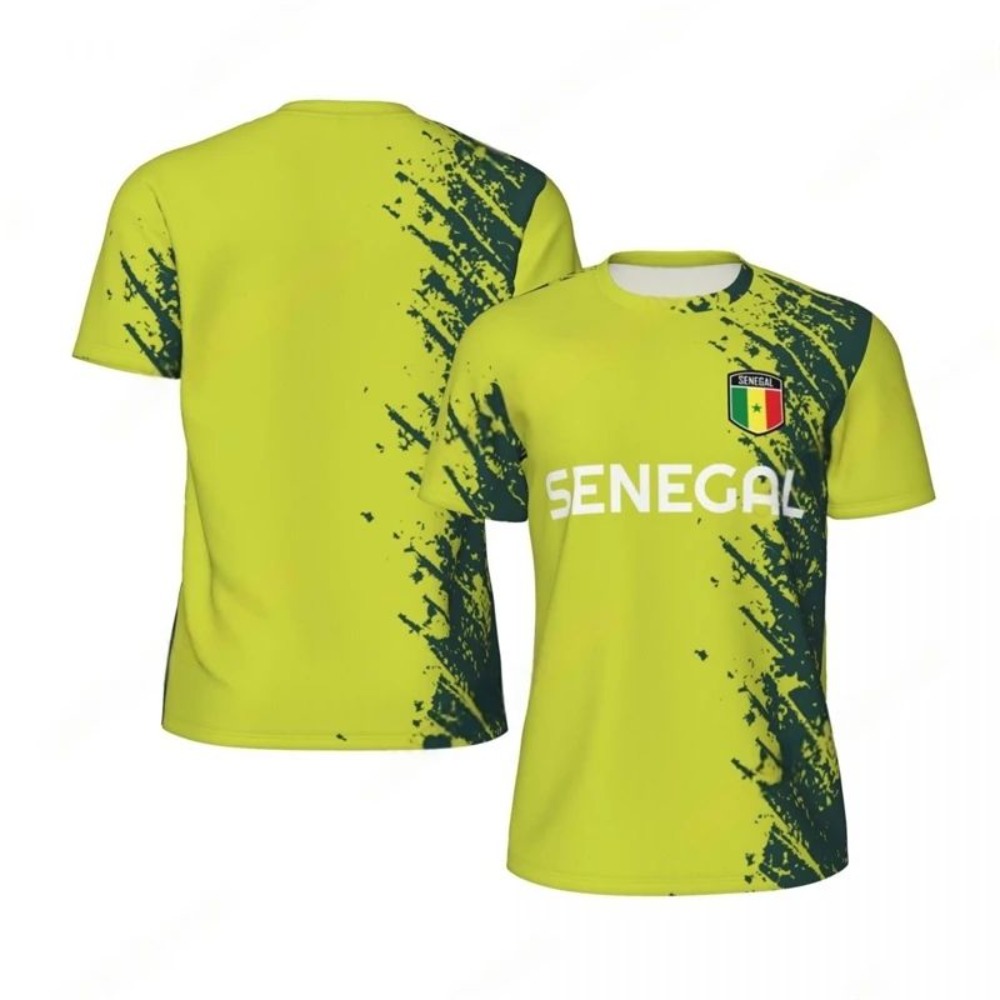 2026 New Summer Senegal Flag G - Tee Graphic Print บทวิจารณ์และราคา