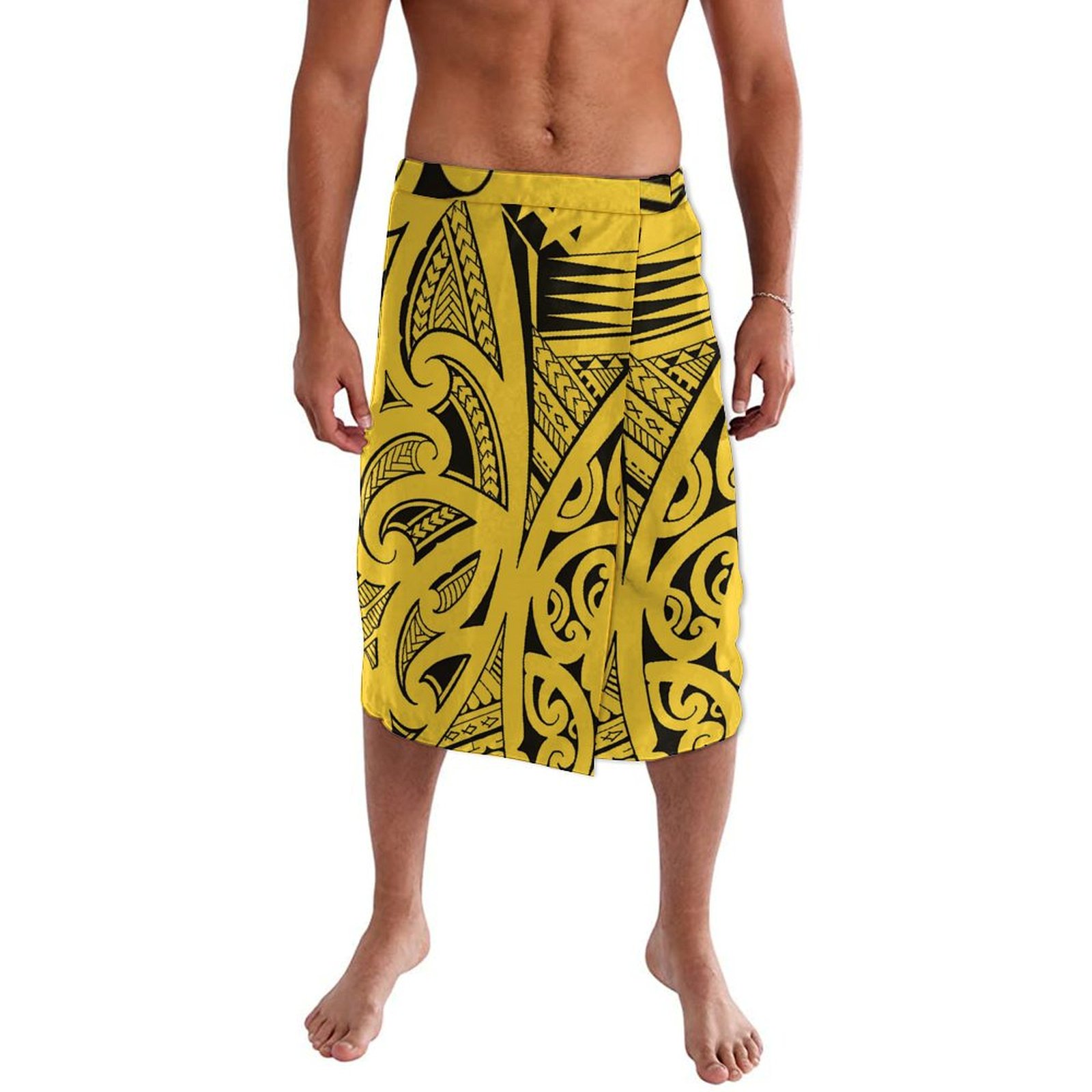 Hawaiian Ethnic Style Men'S Wr - Sarong Men Wrap บทวิจารณ์และราคา