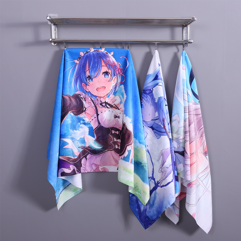 2024 Re:Life In A Different Wo - Beach Towel Large บทวิจารณ์และราคา