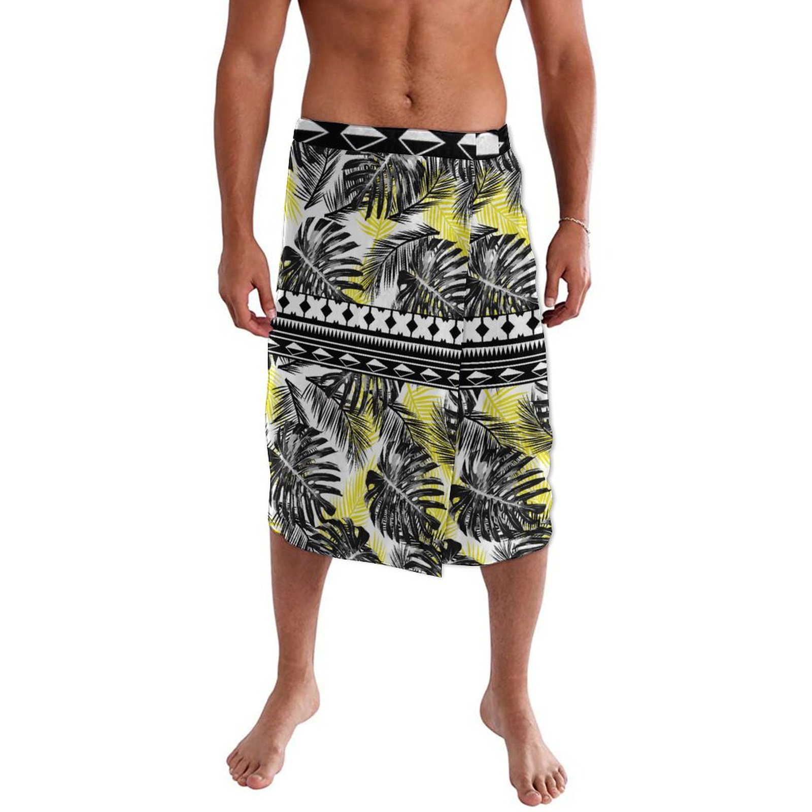 Hot Hawaiian Ethnic Style Men' - Sarong Men Wrap บทวิจารณ์และราคา