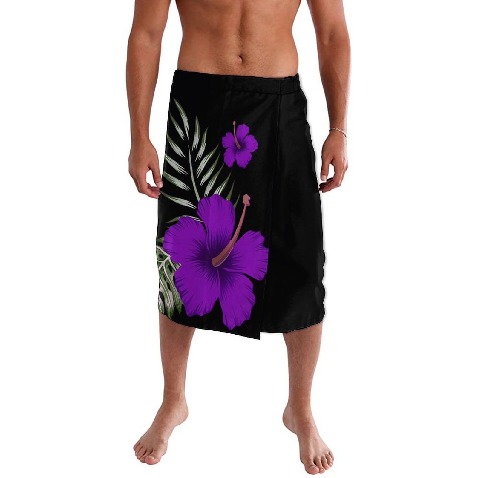 Hot Hawaiian Ethnic Style Men' - Sarong Men Wrap บทวิจารณ์และราคา