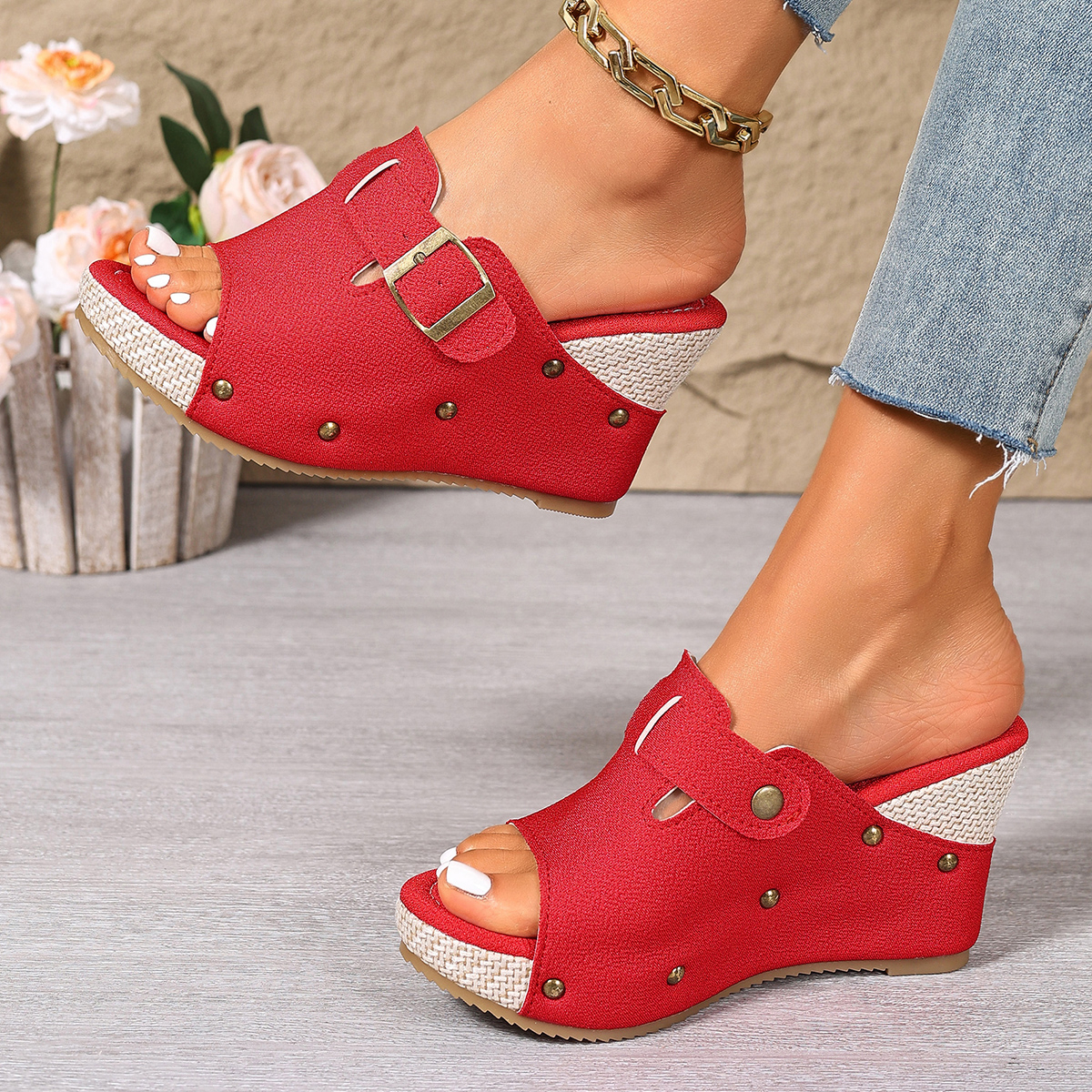 Summer Women's Espadrille Wedg - Espadrille Slip On บทวิจารณ์และราคา