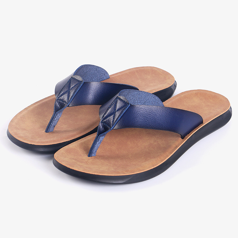 38-47 New Italian Leather Flip - Flip Flop Leather Men บทวิจารณ์และราคา