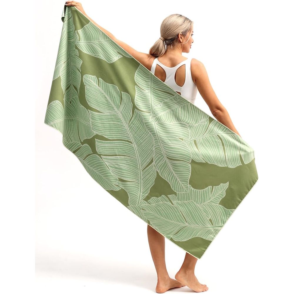 Large Quick-Dry Sand-Free Beac - Beach Towel Large บทวิจารณ์และราคา