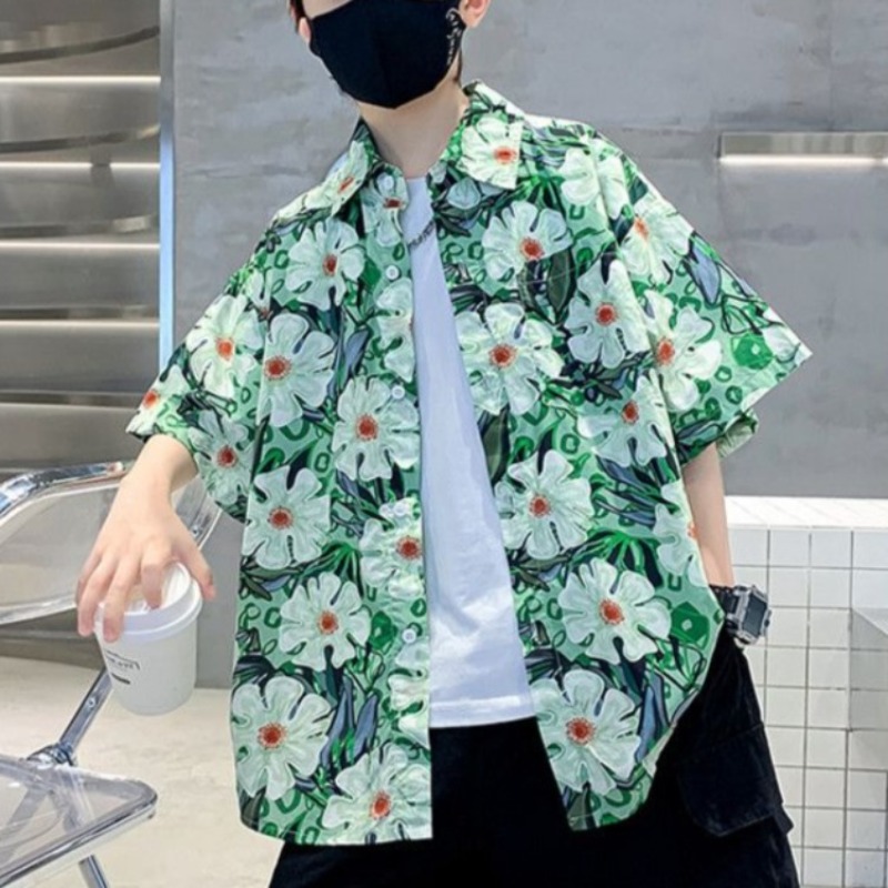 Boys' Floral Shirt Summer Set  - Resort Shirt Floral บทวิจารณ์และราคา