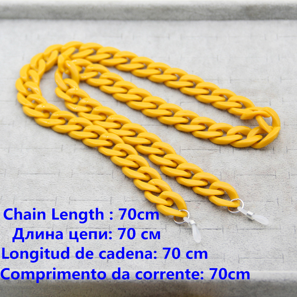 New Fashion Acrylic Glasses Ch - Sunglass Retainer Cord บทวิจารณ์และราคา