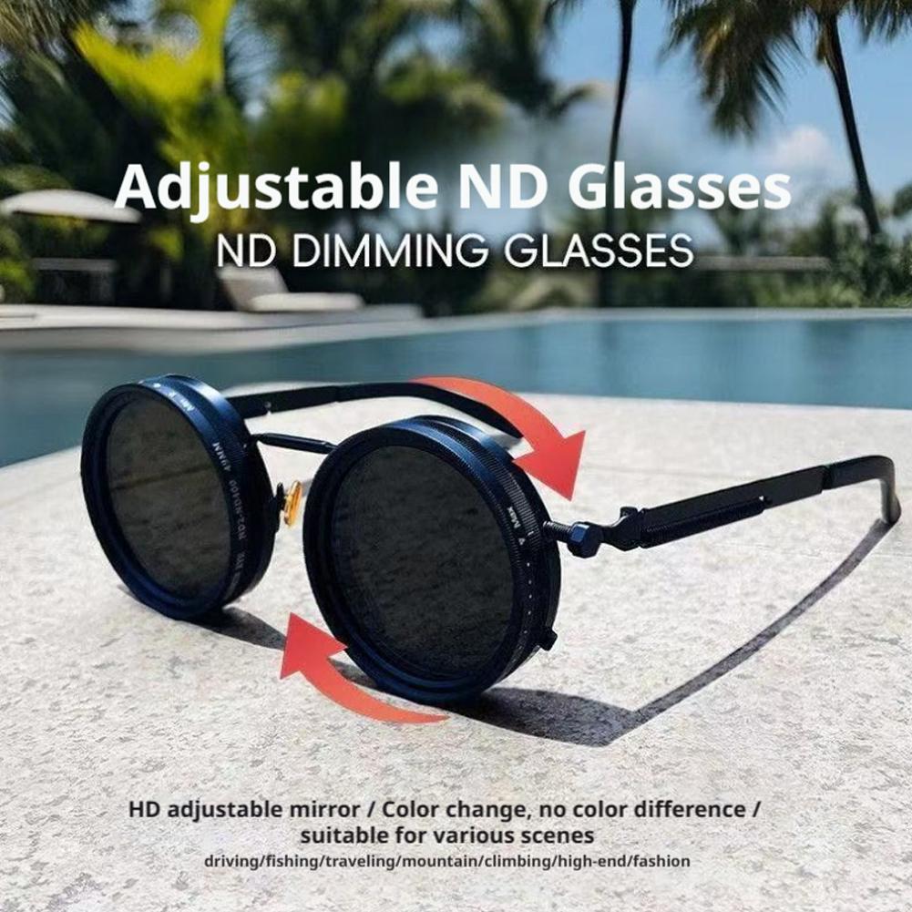 Adjustable ND Polarized Sungla - Sunglasses Aviator Polarized บทวิจารณ์และราคา